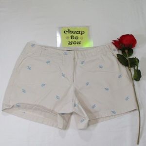 J. CREW LOW FIT SHORTS SIZE 8